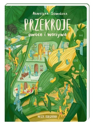 Przekroje: owoce i warzywa