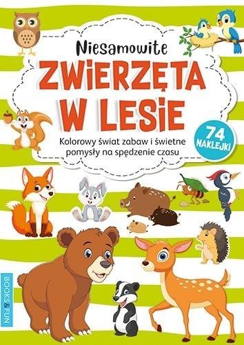 Niesamowite zwerzęta w lesie