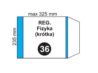 Okładka na podr regulowana NR 36 (20szt)