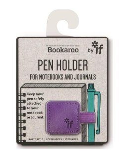 Bookaroo Pen Holder Uchwyt na długopis fioletowy
