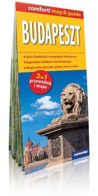 Comfort! map&guide Budapeszt 2w1 mapa w.2019