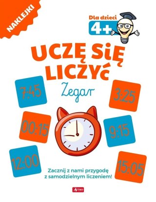 Uczę się liczyć. Zegar 4+