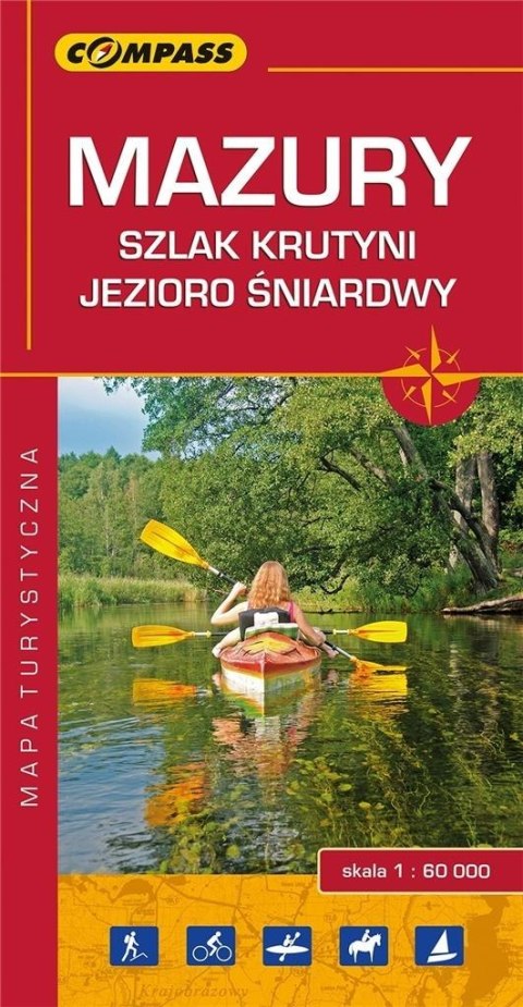 Mapa turystyczna - Mazury 1:60 000