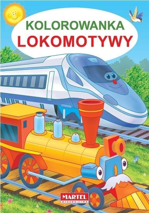 Kolorowanka lokomotywy