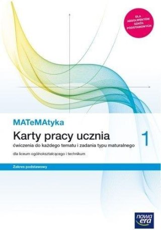 MATeMAtyka LO 1 ZP Karty Pracy NE