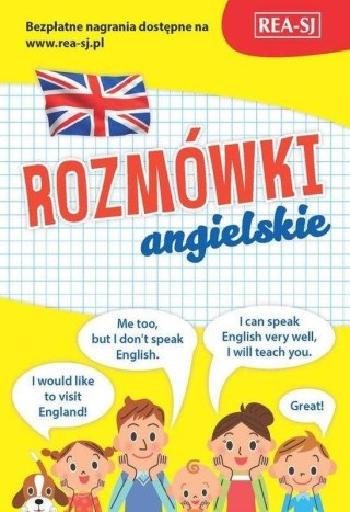 Rozmówki angielskie + MP3 REA