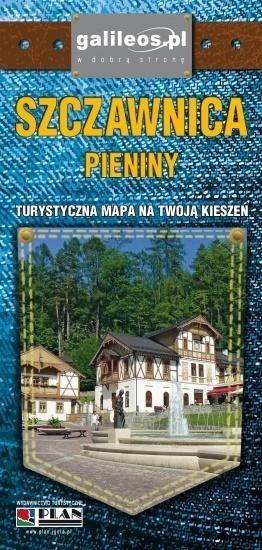 Mapa kieszonkowa - Szczawnica, Pieniny