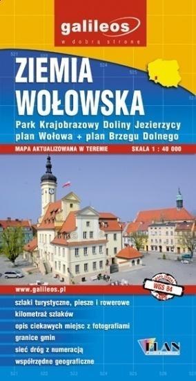 Mapa turystyczna - Ziemia Wołowska 1:40 000