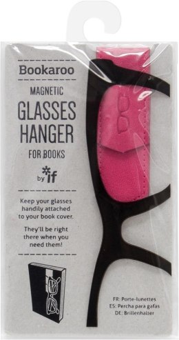Bookaroo Glasses Hanger - uchwyt na okulary różowy