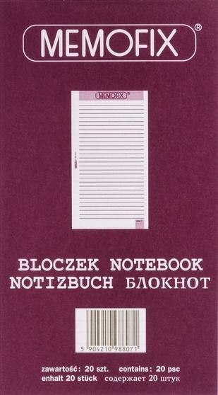 Wkład do organizera MEM/ST bloczek ANTRA