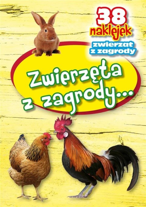 Zwierzęta z zagrody - 38 naklejek