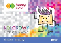 Blok rysunkowy kolor A3/15K HAPPY COLOR