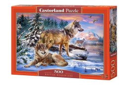 Puzzle 500 Wolfish Wonderland CASTOR