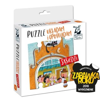 Kapitan Nauka Puzzle Układam i opowiadam. Sąsiedzi