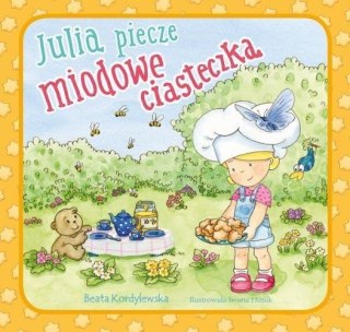 Julia piecze miodowe ciasteczka