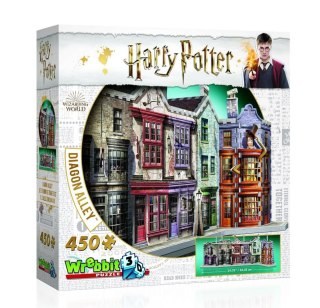 Wrebbit Puzzle 3D 450 el HP Diagon Alley