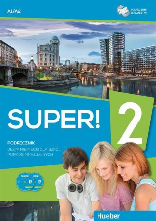 Super! 2 Zeszyt ćwiczeń A1+A2 + CD HUEBER