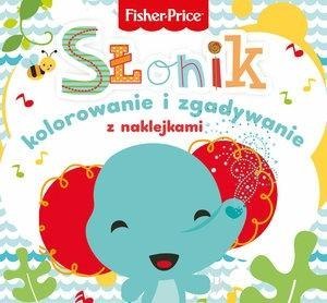 Fisher Price Kolorowanka podłogowa. Słonik