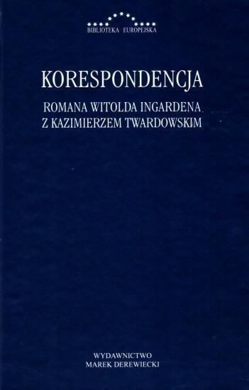 Korespondencja R.W. Ingardena z K. Twardowskim