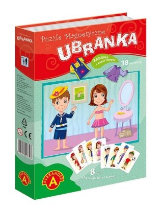 Puzzle magnetyczne - Ubranka ALEX