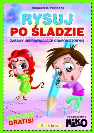 Rysuj po śladzie. Zabawy usprawniające grafomotor.