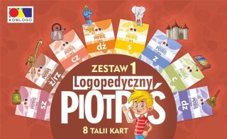 Logopedyczny Piotruś. Zestaw 1