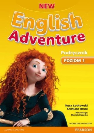 English Adventure New 1 SB PEARSON wieloletni