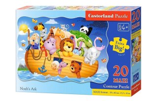 Puzzle 20 maxi - Arka Noego CASTOR