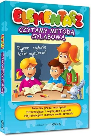 Elementarz - czytanie metodą sylabową Greg