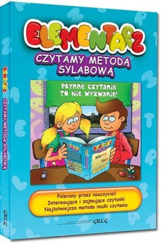 Elementarz - czytanie metodą sylabową TW GREG