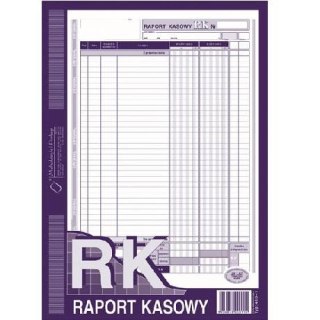 Druk-raport kasowy A4 410-1