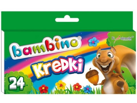 Kredki BAMBINO 24 kolory