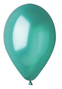 Balony GEMAR metal 26cm zielone 100szt. (GM90-55)