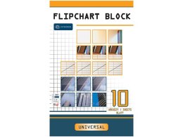 Blok do flipchartów INTERDRUK 100x64cm 10 gładki