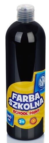 Farba szkolna ASTRA 500ml - czarna