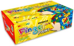 Farby do malowania palcami MUNGYO 6 kolorów 100ml
