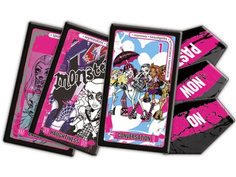 Karty do wróżenia TREFL Monster High medium set (08607)