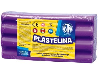 Plastelina ASTRA 1kg fioletowa