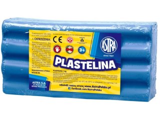 Plastelina ASTRA 1kg niebieska