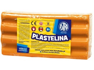 Plastelina ASTRA 1kg pomarańczowa