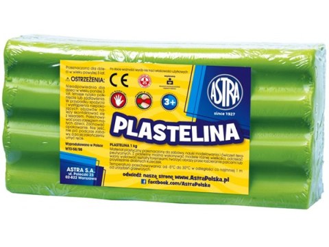 Plastelina ASTRA 1kg seledynowa