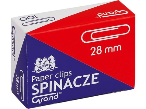Spinacz GRAND 28mm 100szt. a&#39;10