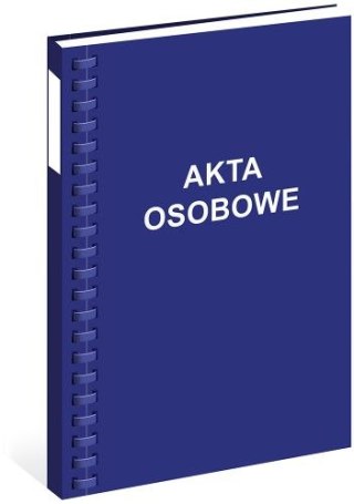 Teczka akt osobowych bigowana A4 (z nadrukiem) 03 mix