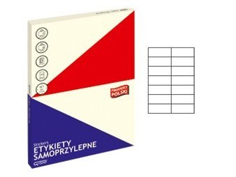 Etykiety samoprzylepne Grand 25 105x42, 3mm 100ark