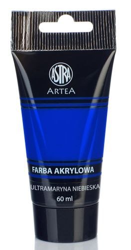 Farba akrylowa ASTRA Artea tuba 60ml - ultramaryna niebieska