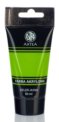 Farba akrylowa ASTRA Artea tuba 60ml - zieleń jasna
