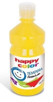 Farba tempera HAPPY COLOR Premium 500ml nr 10 - cytrynowy