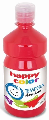 Farba tempera HAPPY COLOR Premium 500ml nr 26 - ciemnoczerwona