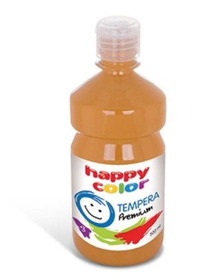 Farba tempera HAPPY COLOR Premium 500ml nr 27 - rudy