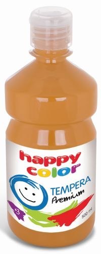 Farba tempera HAPPY COLOR Premium 500ml nr 7 - brązowy